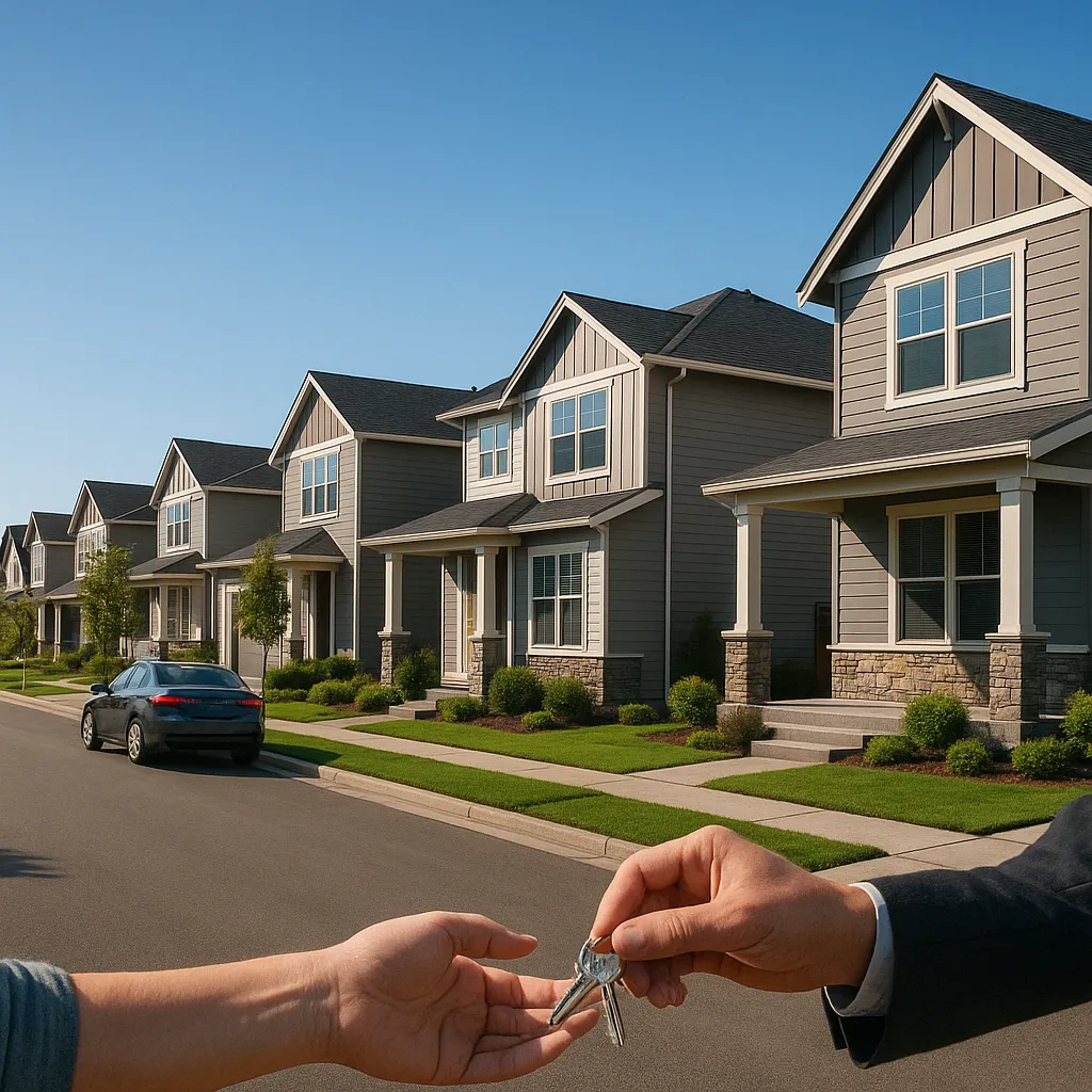 Sell my house fast in Covington WA - modern suburban neighborhood in South King County