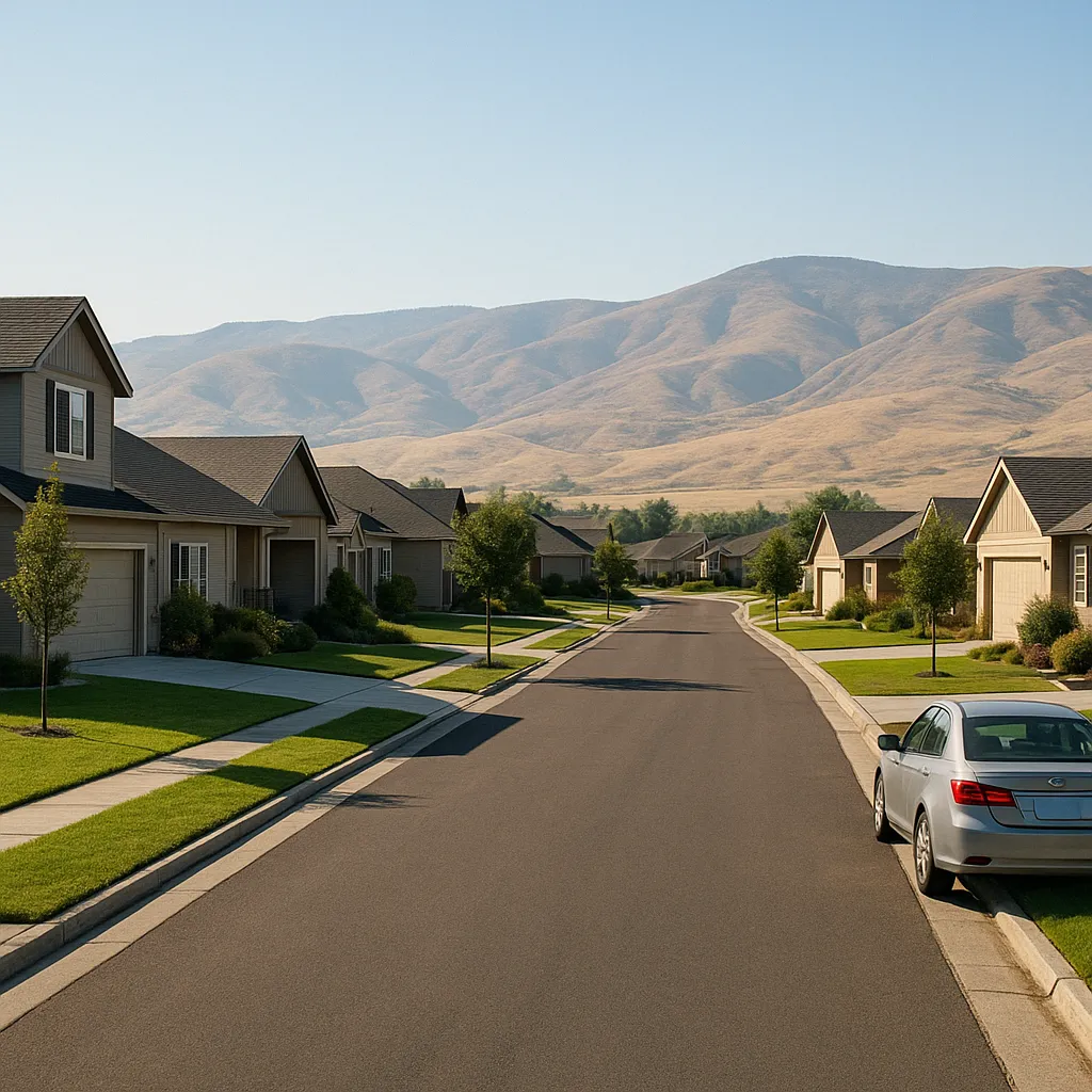 Sell my house fast Yakima WA - suburban residential neighborhood in West Valley