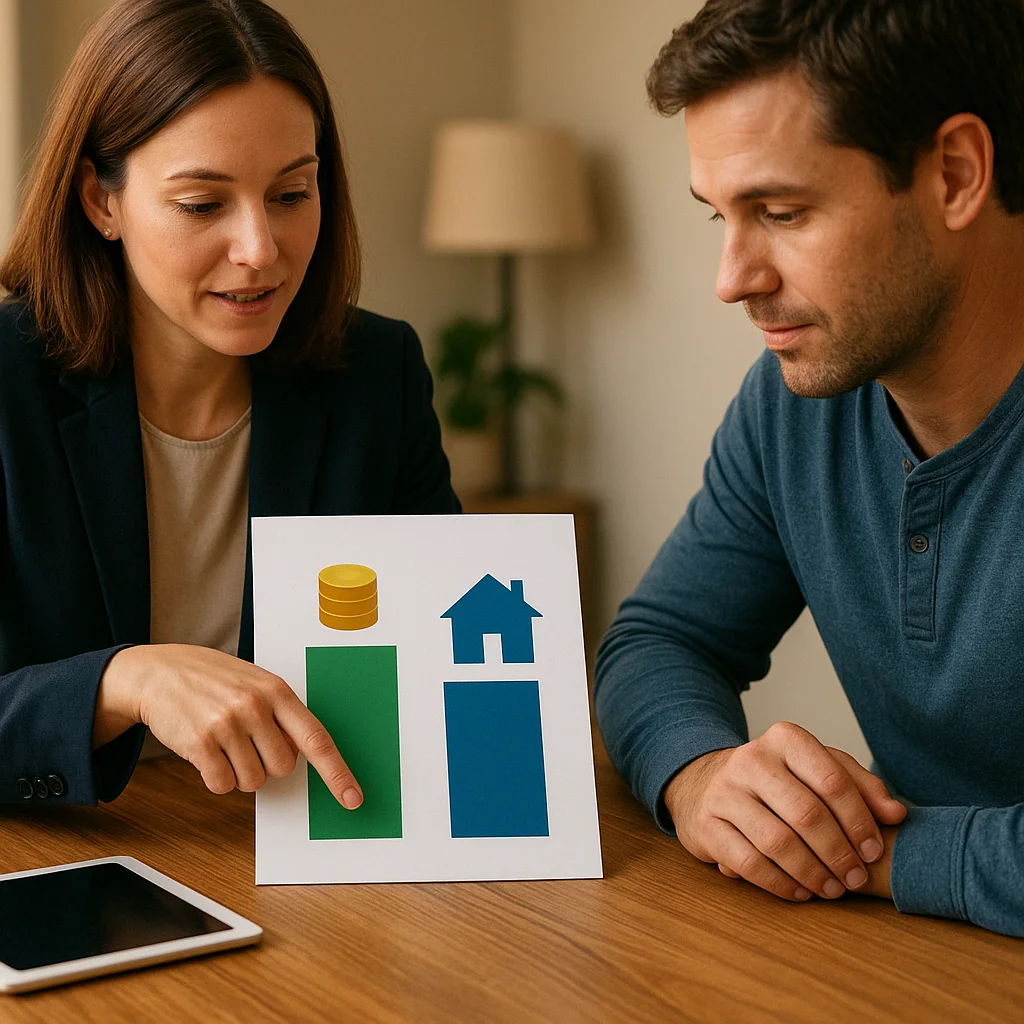 Cash home buyers in Lynnwood Washington comparing cash offer and market listing prices