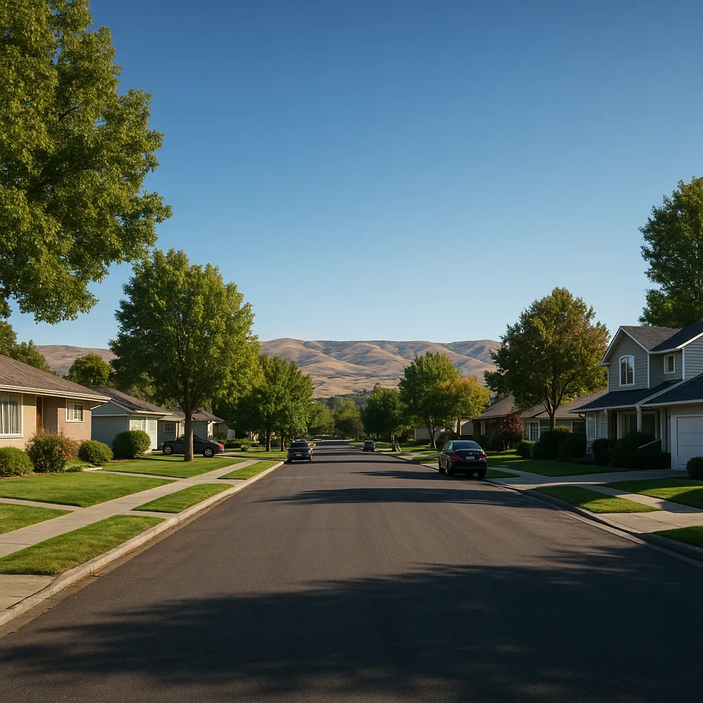 We buy houses in Yakima WA - residential neighborhood in Yakima County