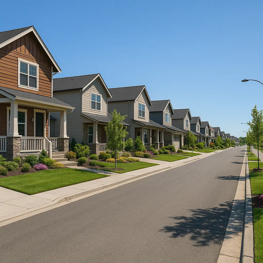 Sell my house fast in Benton County WA - residential neighborhood in Kennewick