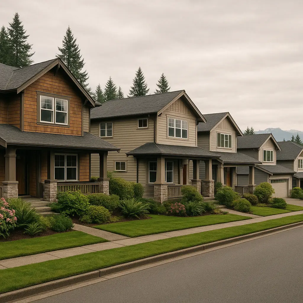 Issaquah neighborhood with homes for sale during divorce settlement - King County
