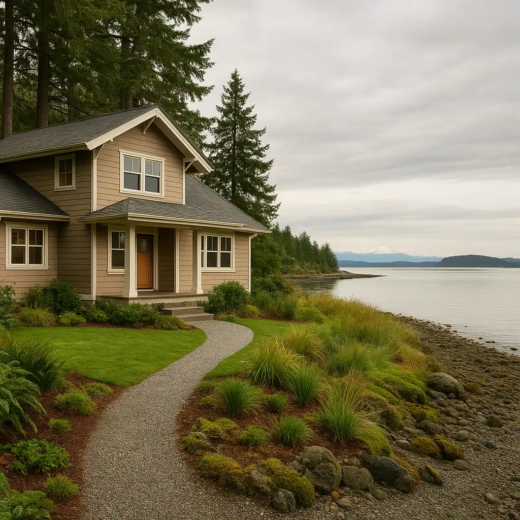 Bellingham inherited property with water views and environmental considerations