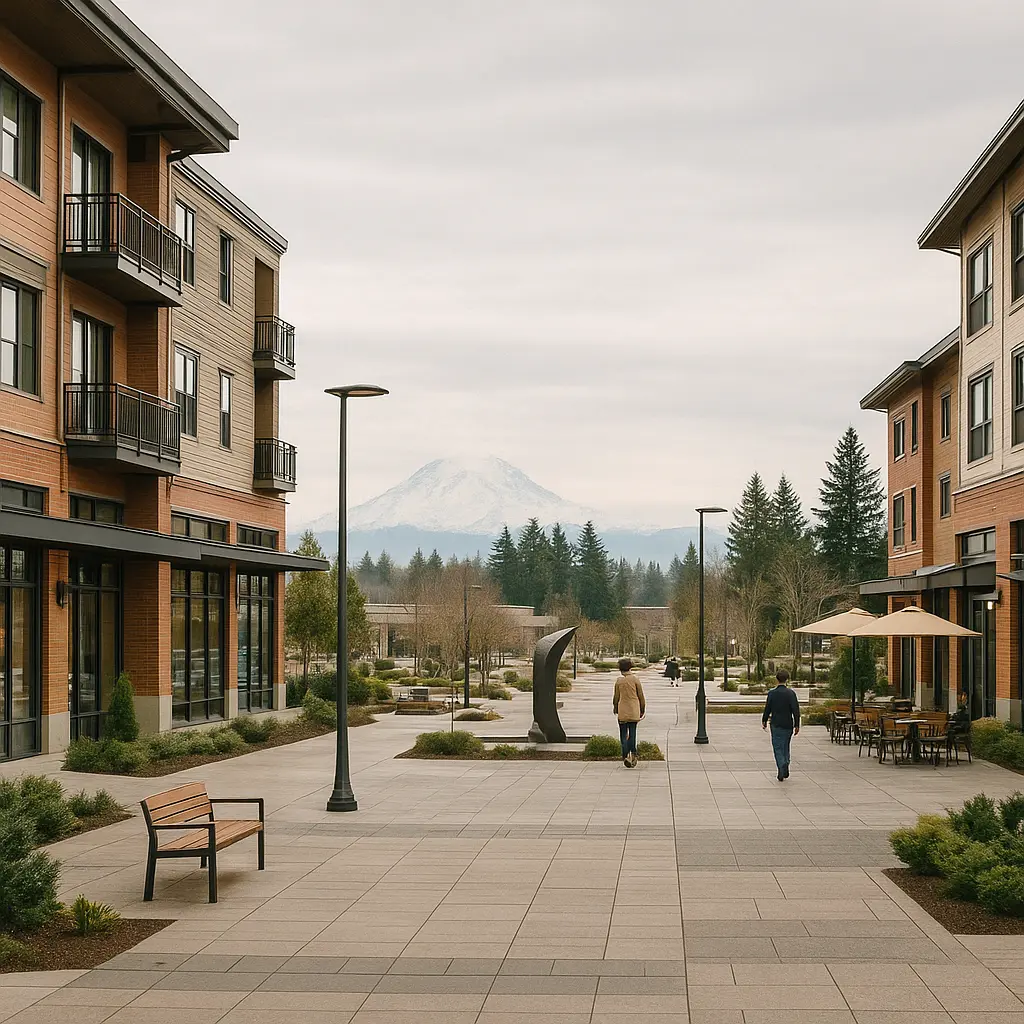 Burien Town Square and downtown revitalization - King County real estate