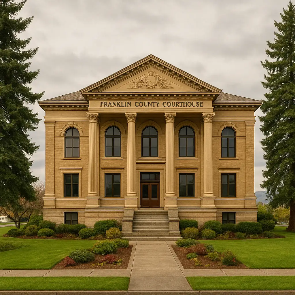 Franklin County courthouse in Pasco WA - probate and estate property sales