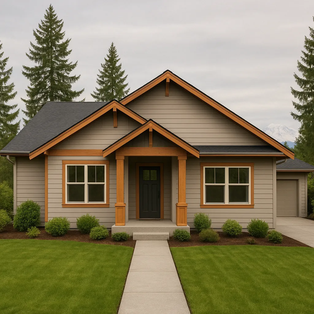 Puyallup Pierce County rental property cash sale - no tenants to evict