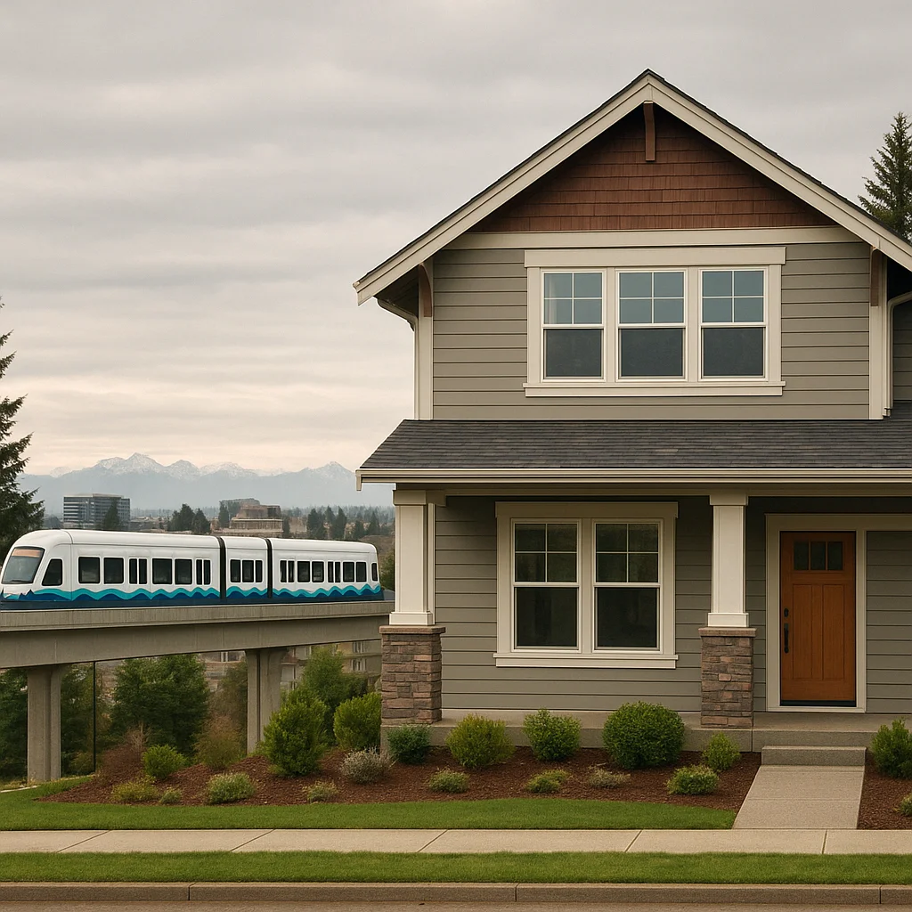 Lynnwood light rail and downtown relocation - Snohomish County real estate