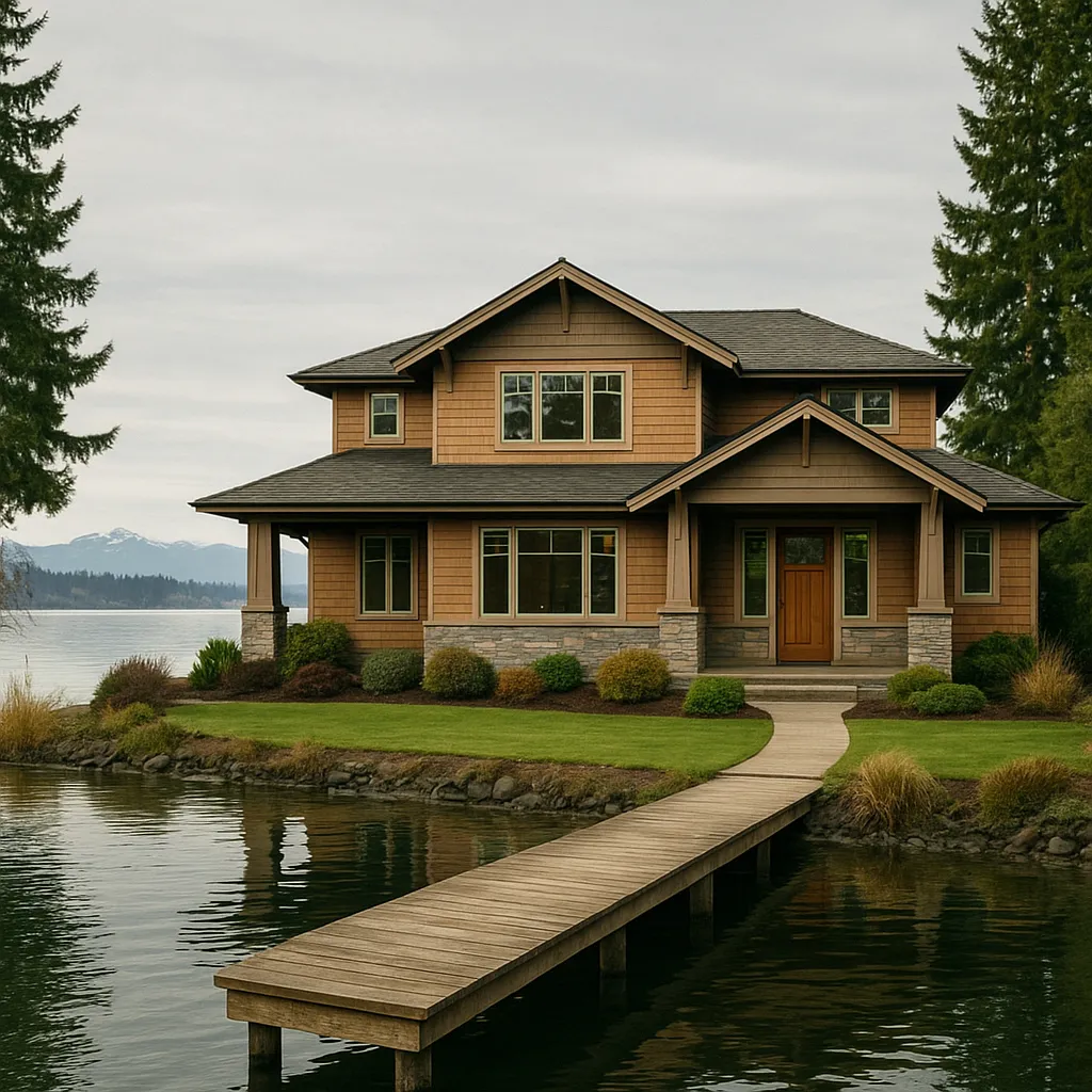 Renton King County waterfront neighborhood for fast home sale