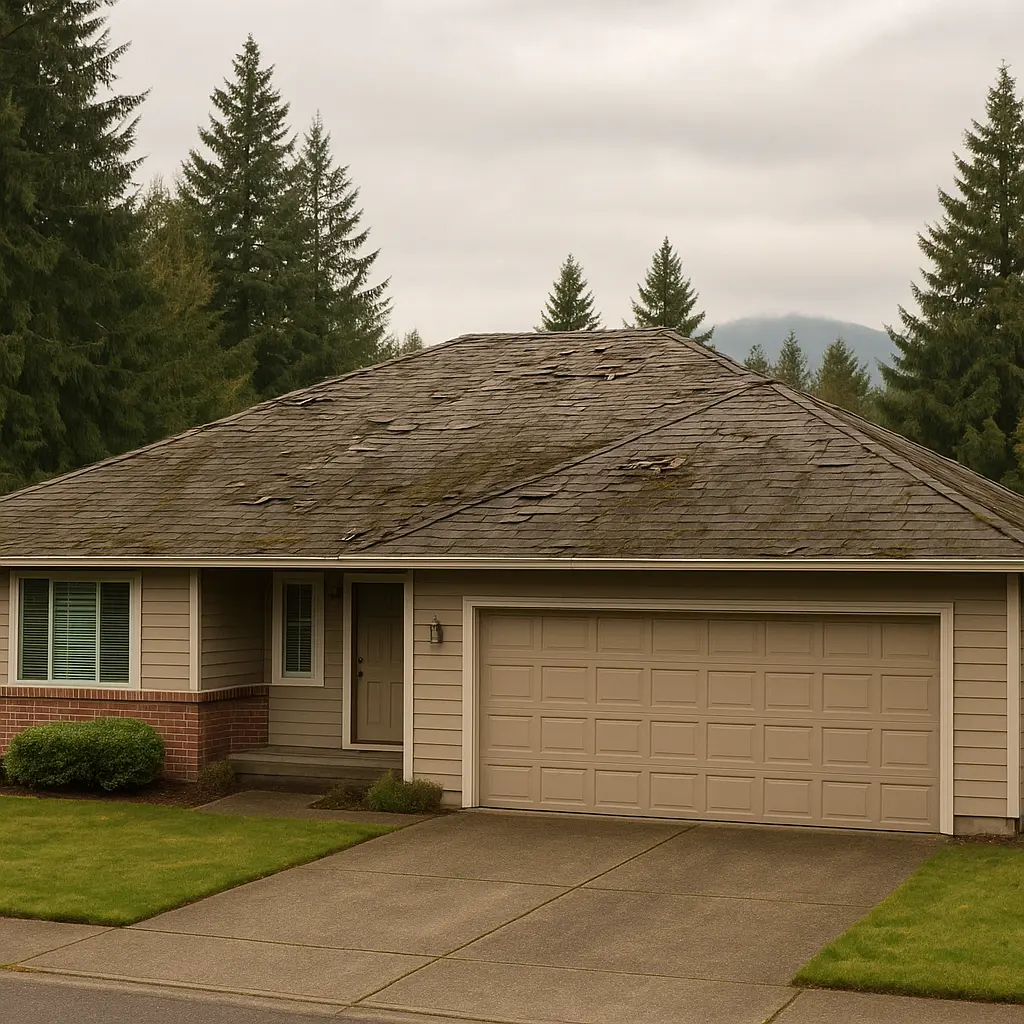 Sell a house needing roof repairs in Bothell WA for cash as-is