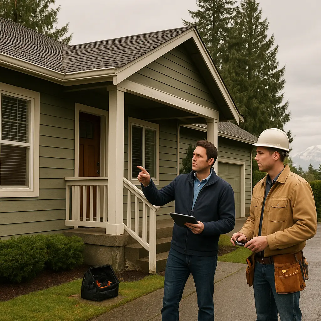 Federal Way home inspection and repair assessment for cash home buying