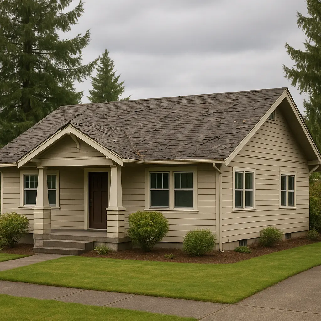 Sell a house needing roof repairs in Lakewood WA for cash as-is