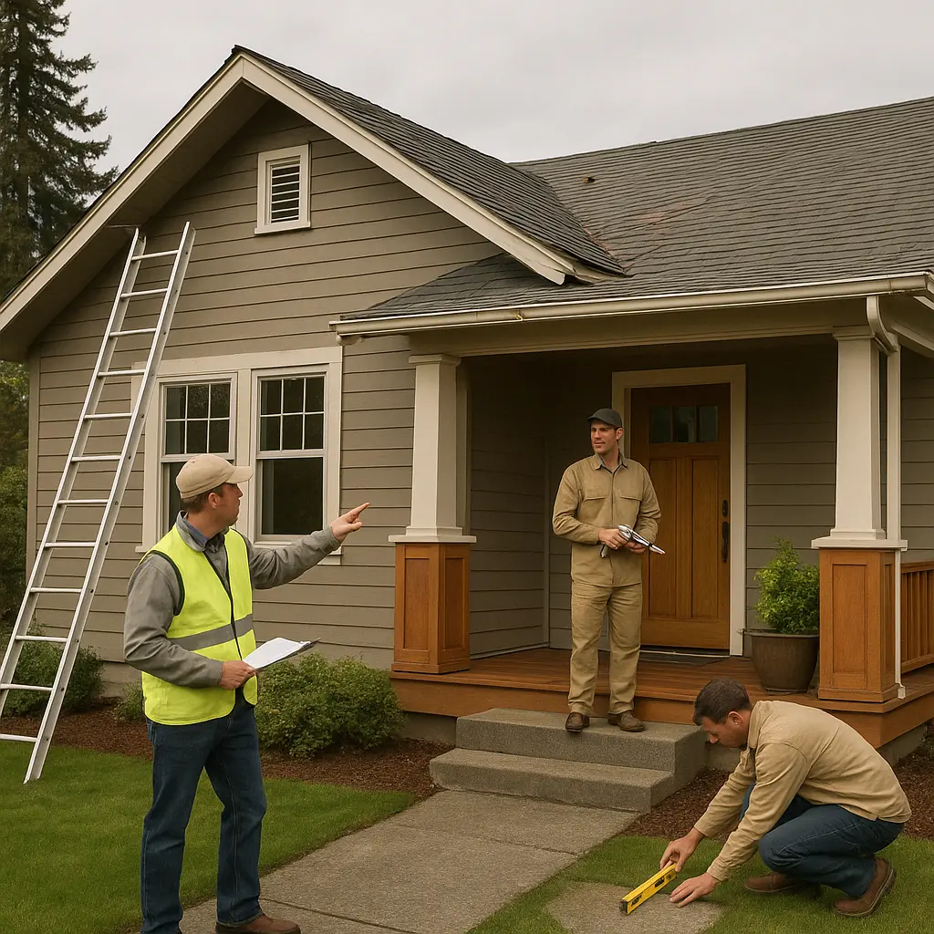 Olympia WA home inspection and repairs needed before selling