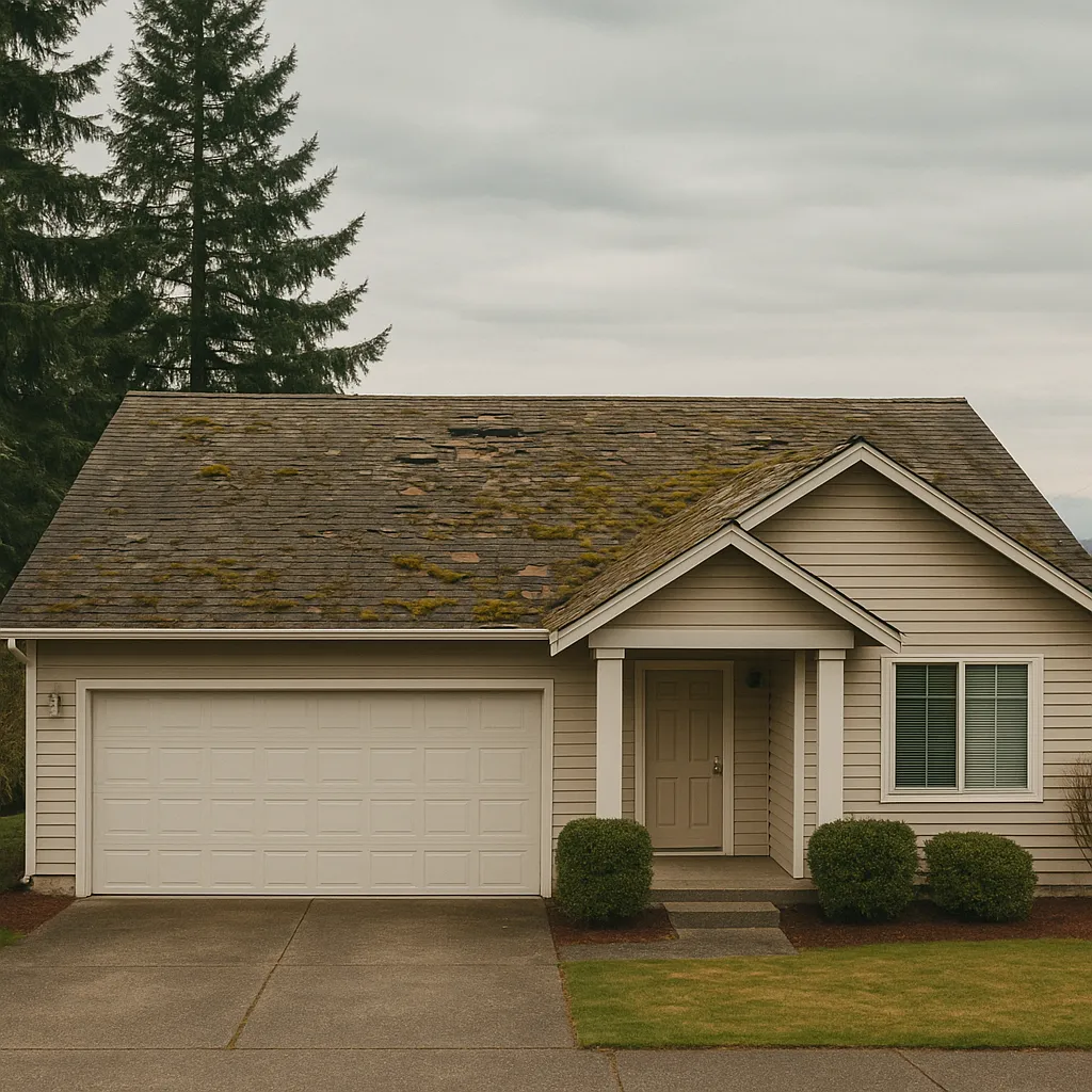 Sell a house needing roof repairs in Renton WA for cash as-is