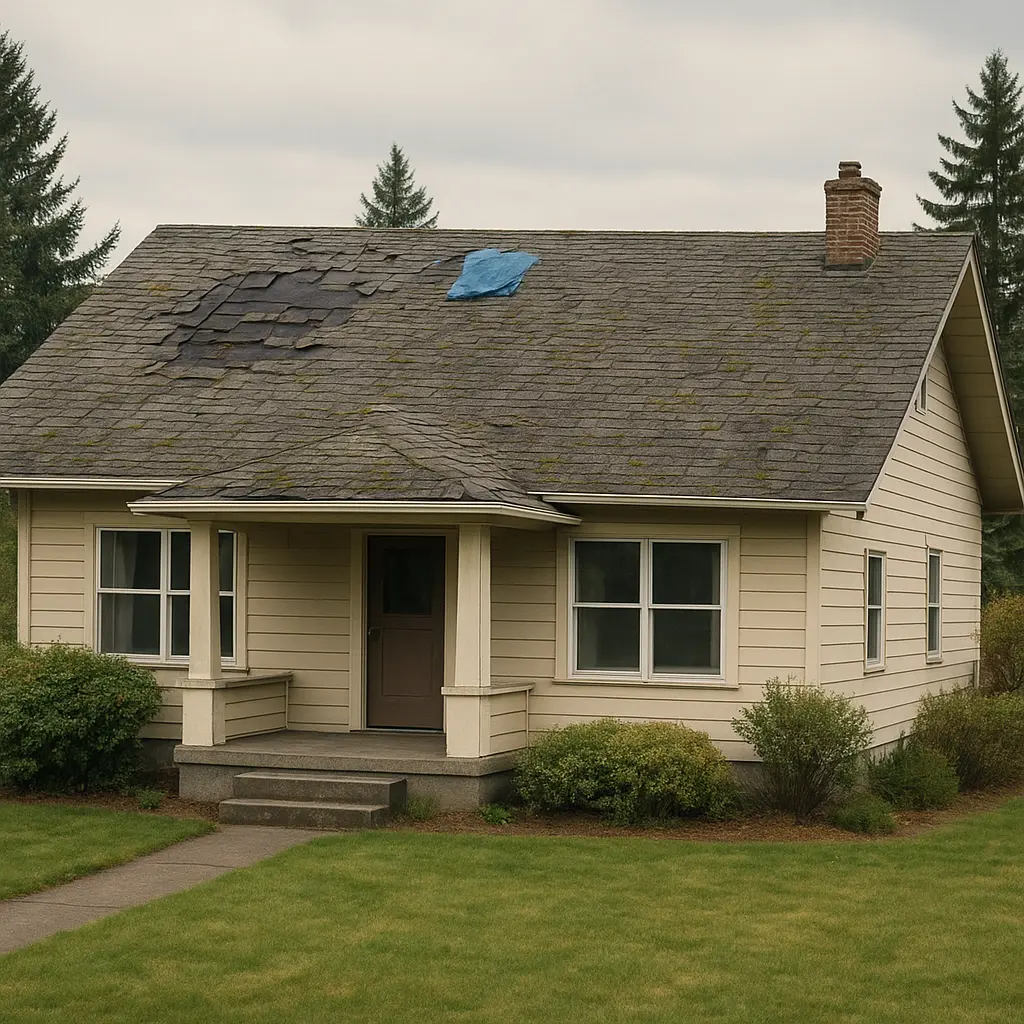 Sell a house needing roof repairs in Walla Walla WA for cash as-is