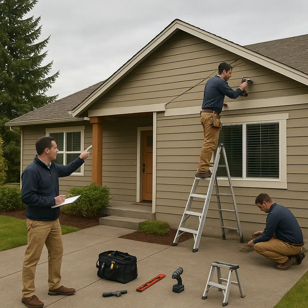 Yakima home inspection and repairs for house sale